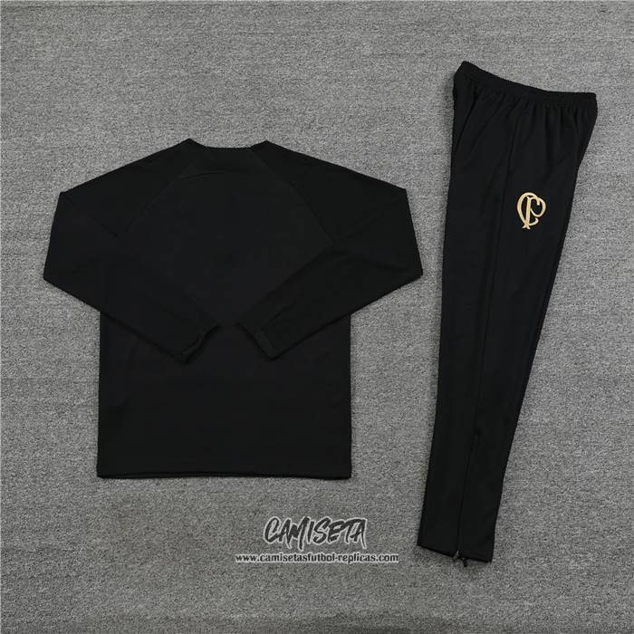 Chandal de Sudadera del Corinthians 2023-2024 Nino Negro